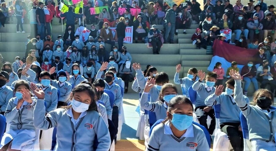 Educación La Paz anuncia uso obligatorio del barbijo para el retorno seguro a clases 