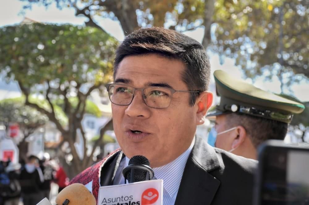 Alcalde de Sucre denuncia destrozos al ornato público y señala que detrás de movilizaciones está la reelección de Morales
