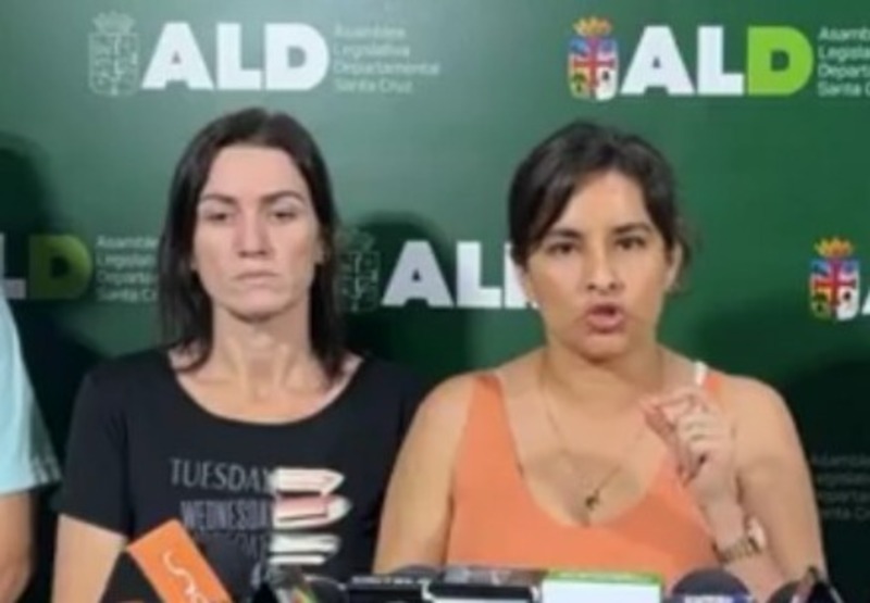 Fiscalía cita a asambleístas Aguirre y García por denuncias vinculadas a nepotismo en la Gobernación cruceña
