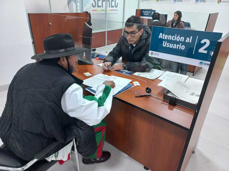 Seprec atiende a 266.000 usuarios en 2023, la mayoría en Santa Cruz