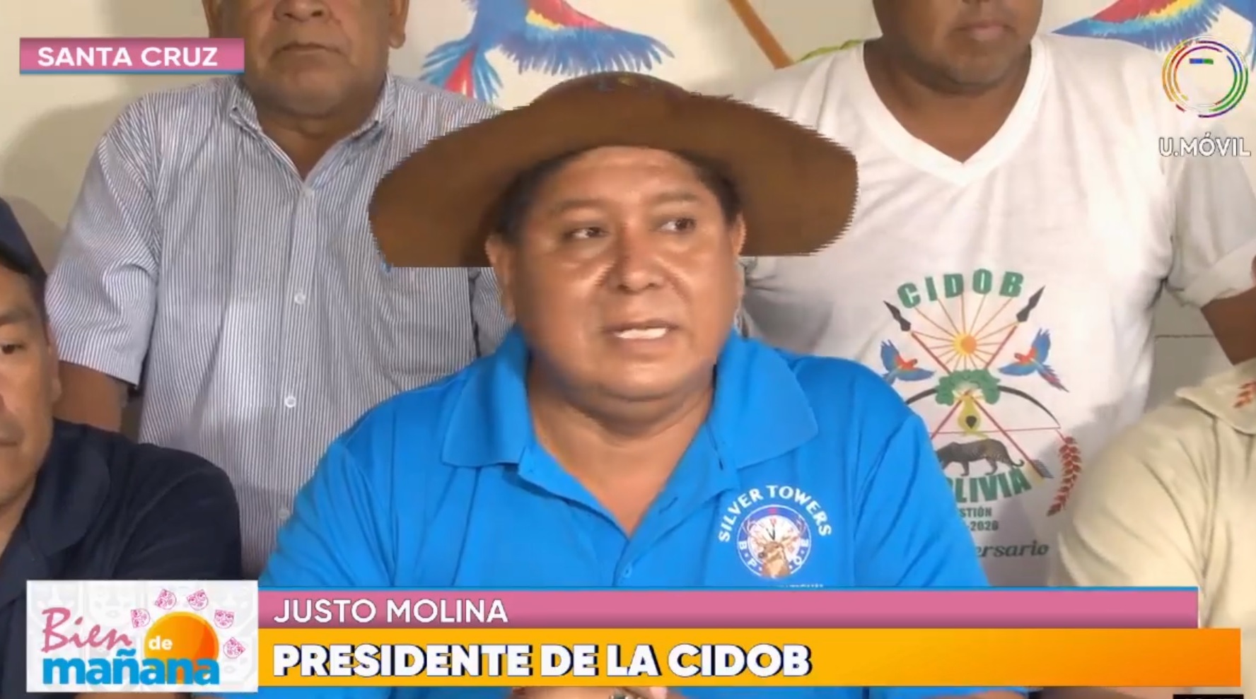 CIDOB rechaza movilizaciones y denuncia que supuesto dirigente Faustino Flores no representa al sector