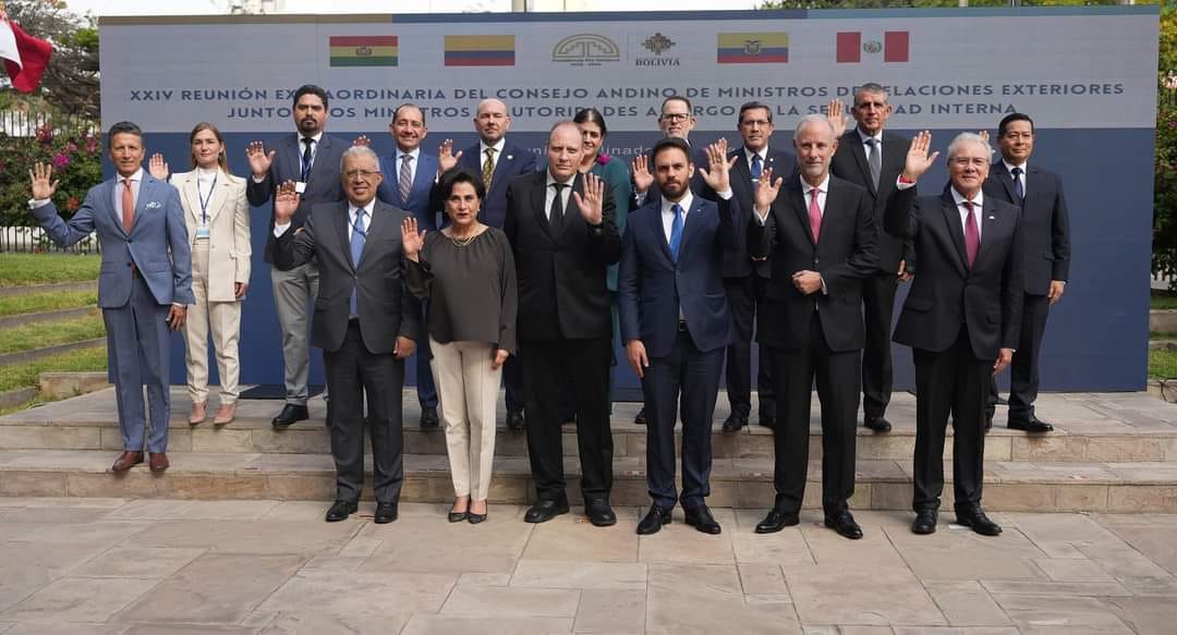 A convocatoria de Bolivia, Consejo Andino adopta medidas para luchar contra la criminalidad transnacional