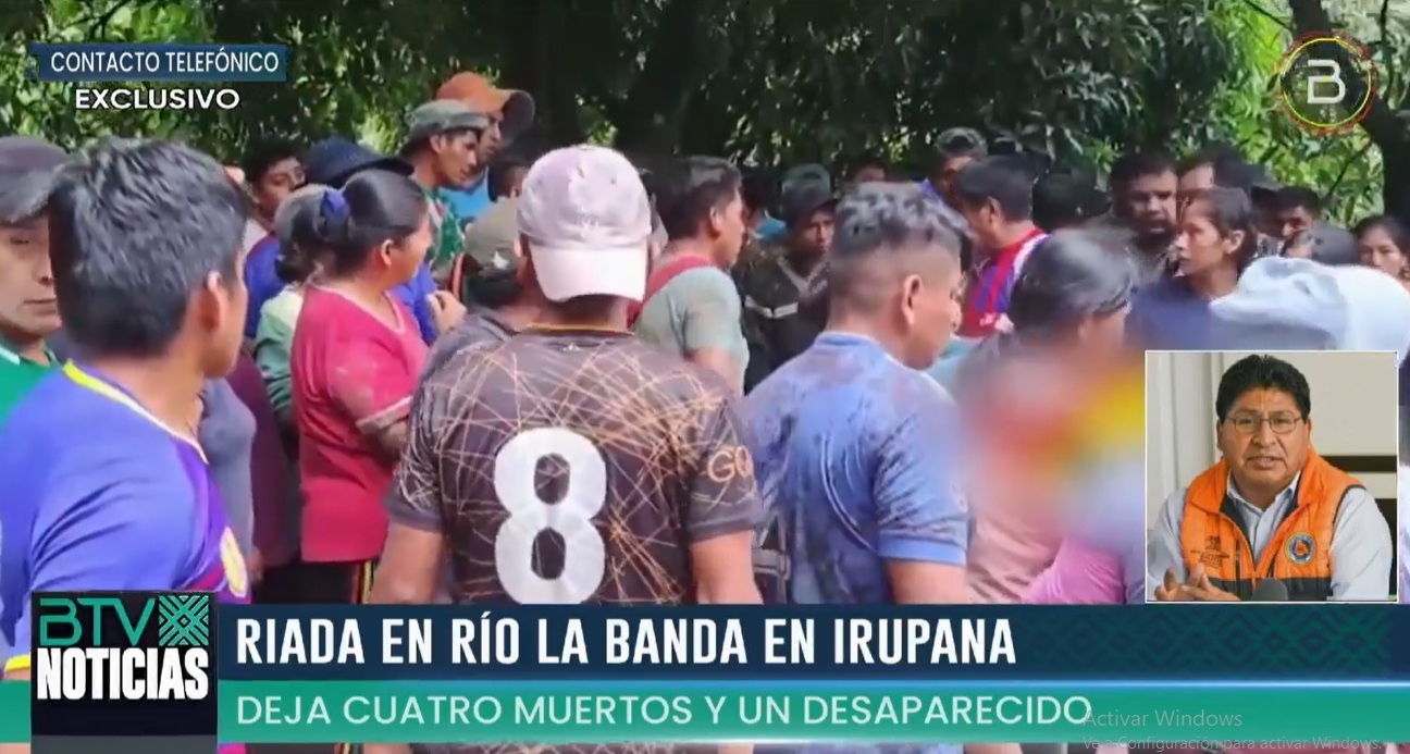 Riada deja cuatro muertos en Irupana, se reportó una persona desaparecida 