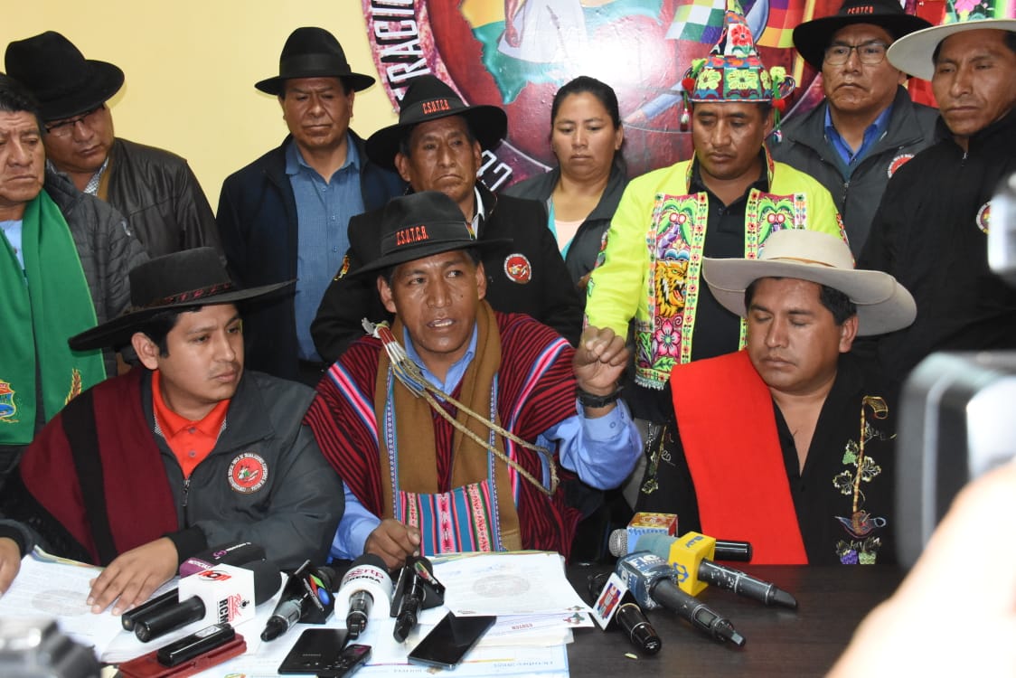 Pacto de Unidad se reunirá en La Paz para fijar lugar y fecha del nuevo congreso del MAS 