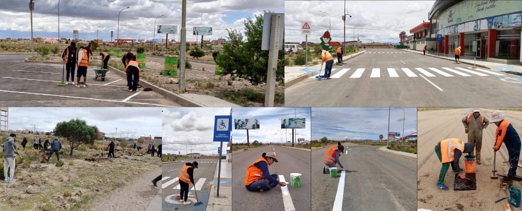 Naabol realiza mantenimiento a los aeropuertos Alcantarí de Sucre y Juan Mendoza de Oruro