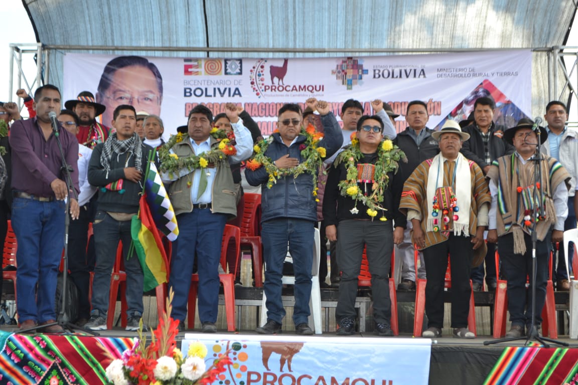 Productores de Uyuni fortalecerán la producción de quinua con insumos y bioinsumos por Bs 17,8 millones