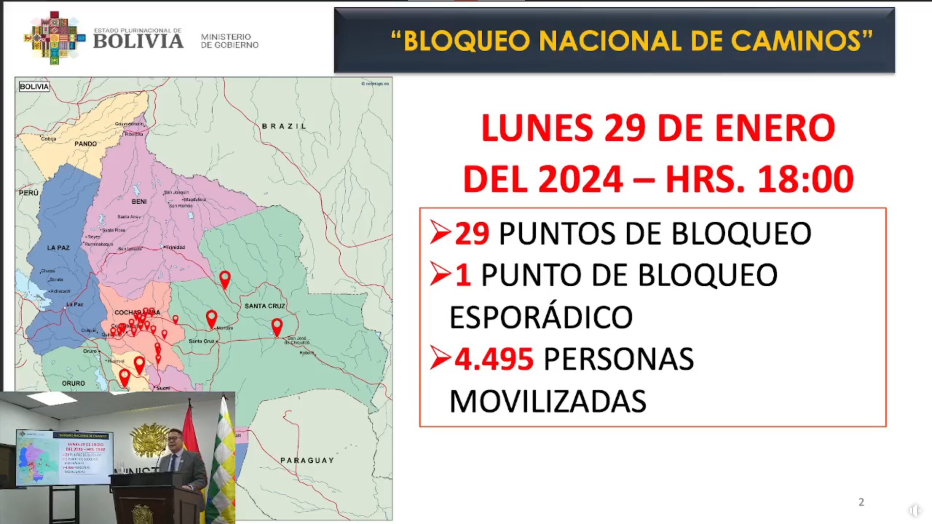 Ocho días de bloqueo dejan tres fallecidos y un herido; Gobierno pide levantar la protesta tras acuerdo por judiciales