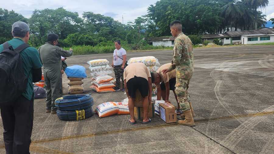 Por desborde de ríos entregan 131 toneladas de ayuda humanitaria a 3.621 familias afectadas