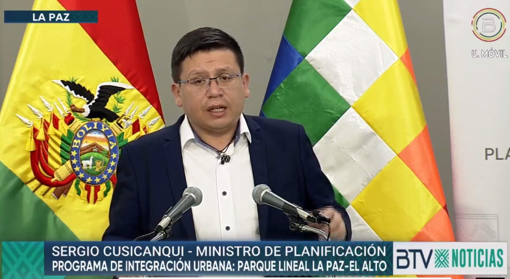 Remiten al Legislativo contrato de préstamo por $us 30 millones para el parque lineal La Paz - El Alto