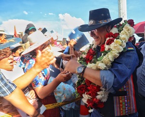 Arce denuncia “nuevos intentos de desestabilización” y destaca apoyo de organizaciones sociales