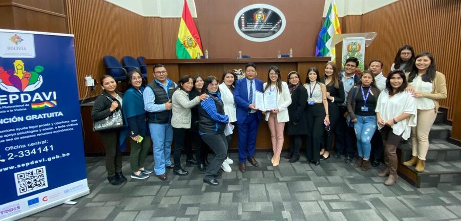 Sepdavi obtiene certificación ISO 9001 que acredita calidad de servicios a víctimas de violencia