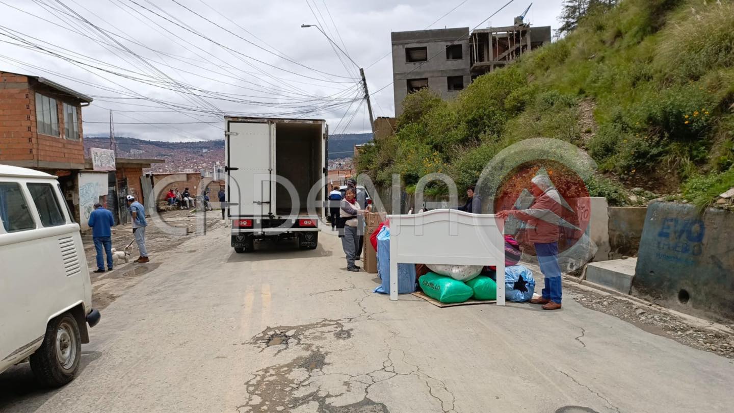 Intensa lluvia en La Paz deja un muerto, 54 casos de emergencia y dos viviendas en riesgo