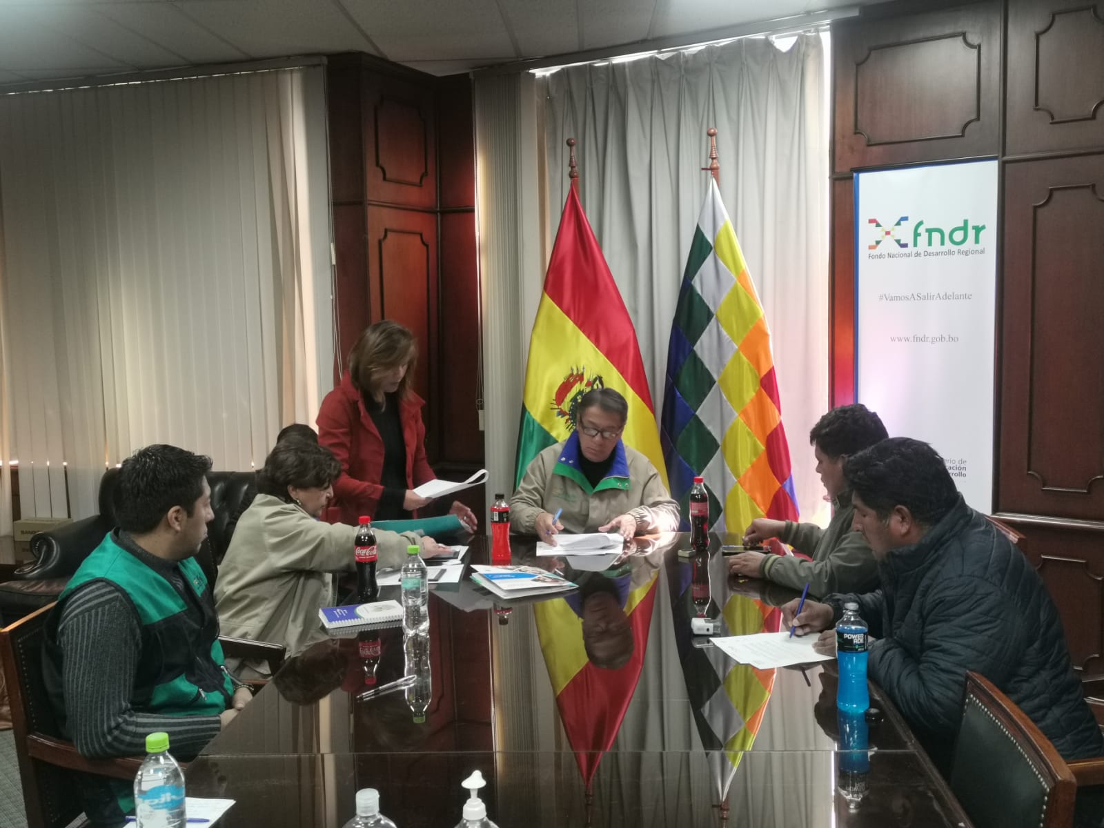 FNDR destina Bs 5,5 millones de financiamiento para proyectos en Chimoré y San Pedro de Tiquina