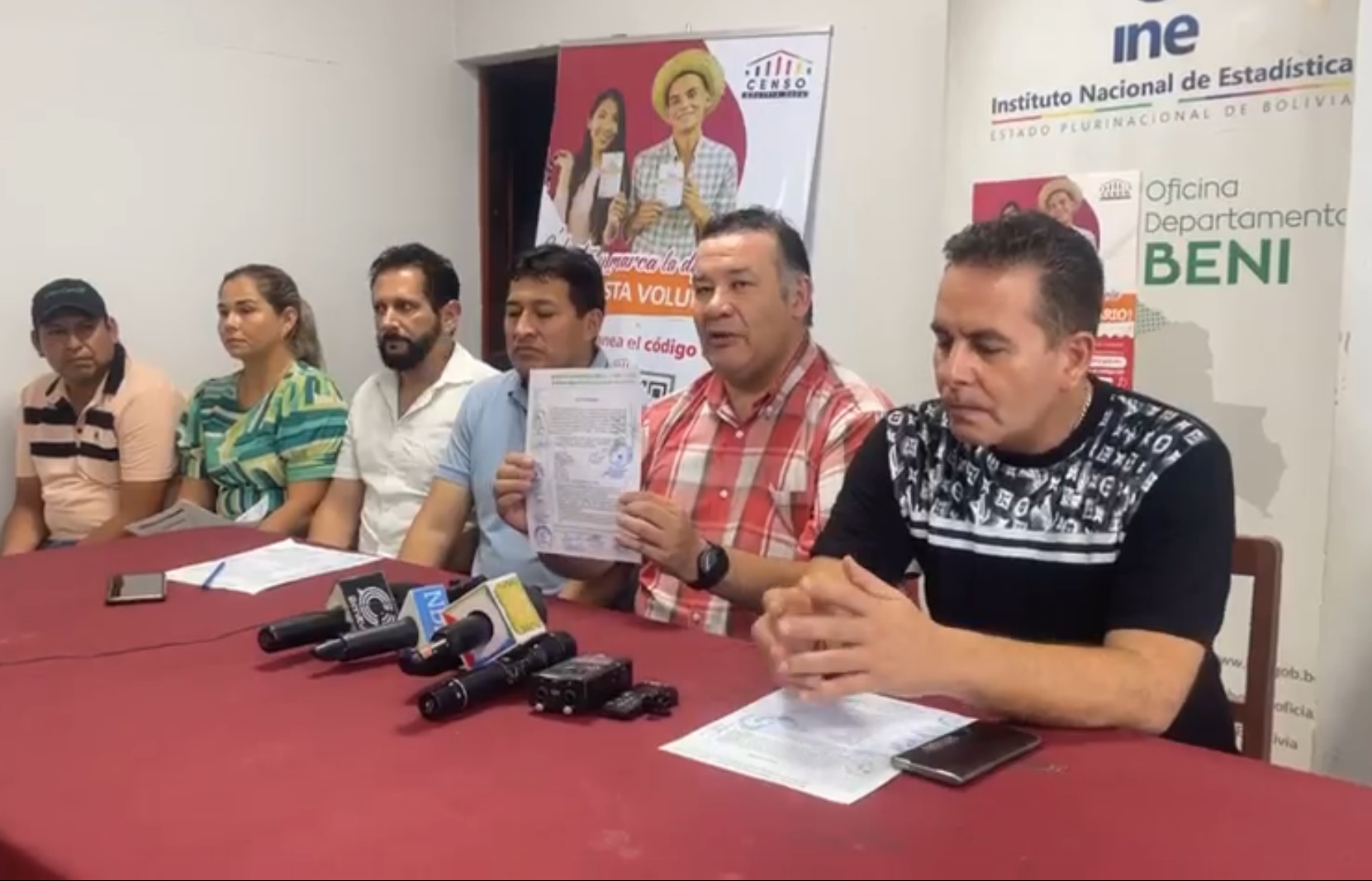 Benianos quedan tranquilos, ratifican apoyo al censo y dejan en agenda conflicto límites con Cochabamba