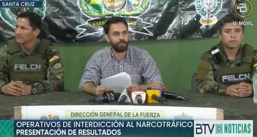 Fuerza antidroga destruye dos pistas clandestinas y secuestra una avioneta en Santa Cruz