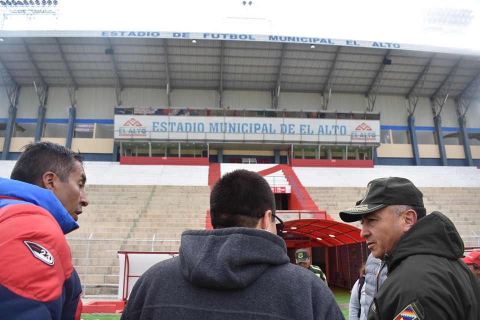 Policía desplazará 2.000 efectivos y activará tres anillos de seguridad para la Copa Libertadores en El Alto