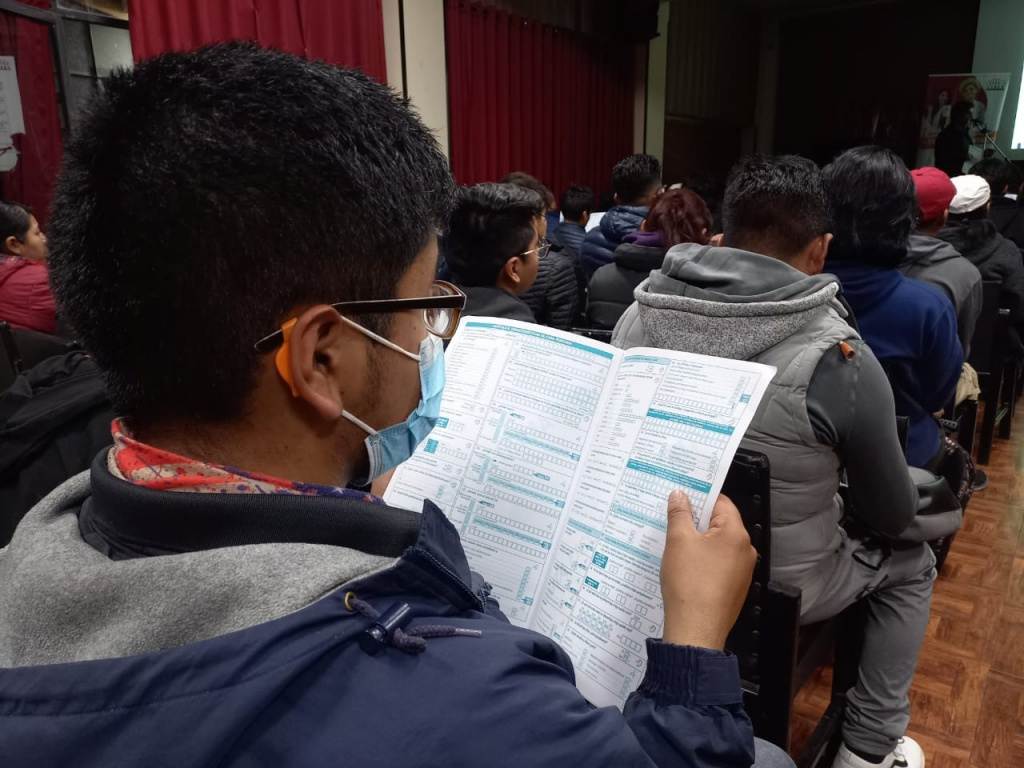INE socializa avances del censo con periodistas y universitarios de Oruro