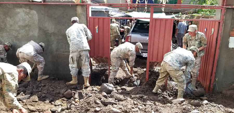 Arce asegura que el Gobierno está en alerta para responder a los eventos adversos y ayudar a los damnificados