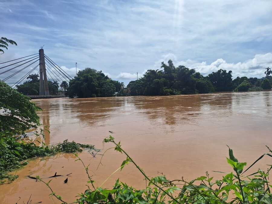 Prevén declaratoria de zona de desastre en Cobija ante histórica inundación por desborde del río Acre 