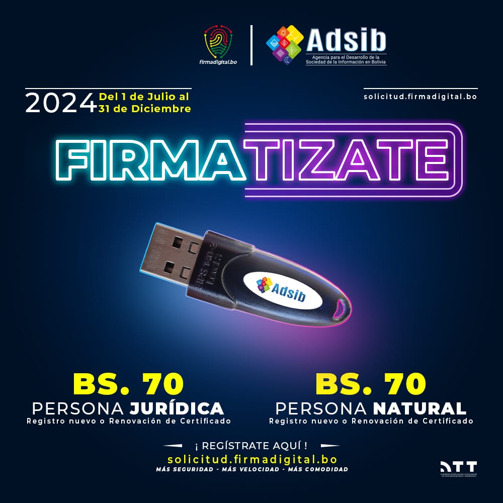 ADSIB lanza promoción “Firmatizate” 