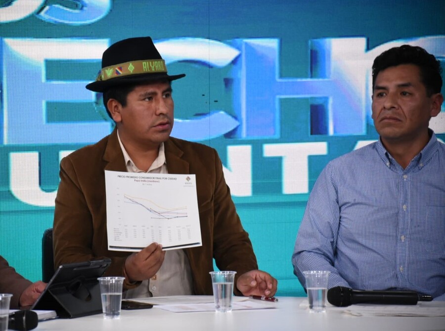 Invierten más de Bs 7.000 millones para fortalecer la producción agropecuaria y garantizar precios estables