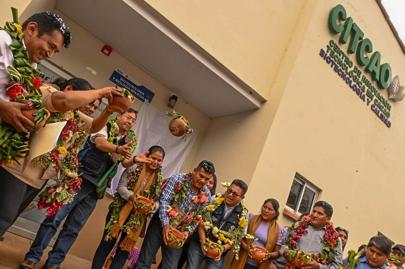 Arrancan operaciones en el Centro de Innovación de Cacao e inicia construcción de dos plantas industriales en el norte paceño