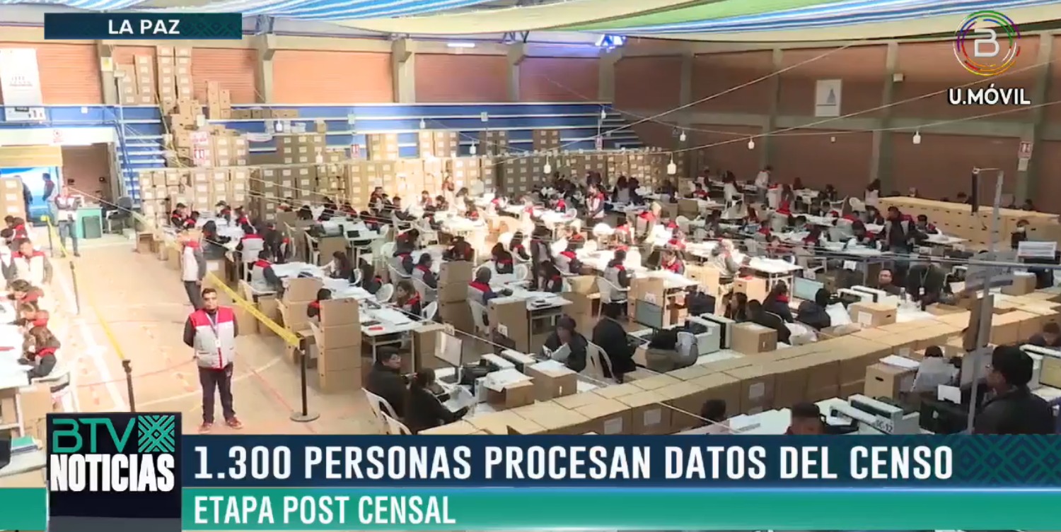 Limpieza y escaneo de cuestionarios censales llegan al 80 y 60% de avance