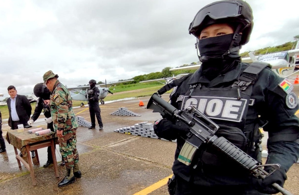 Confiscan alrededor de 169 toneladas de marihuana y cocaína en lo que va del año en el país