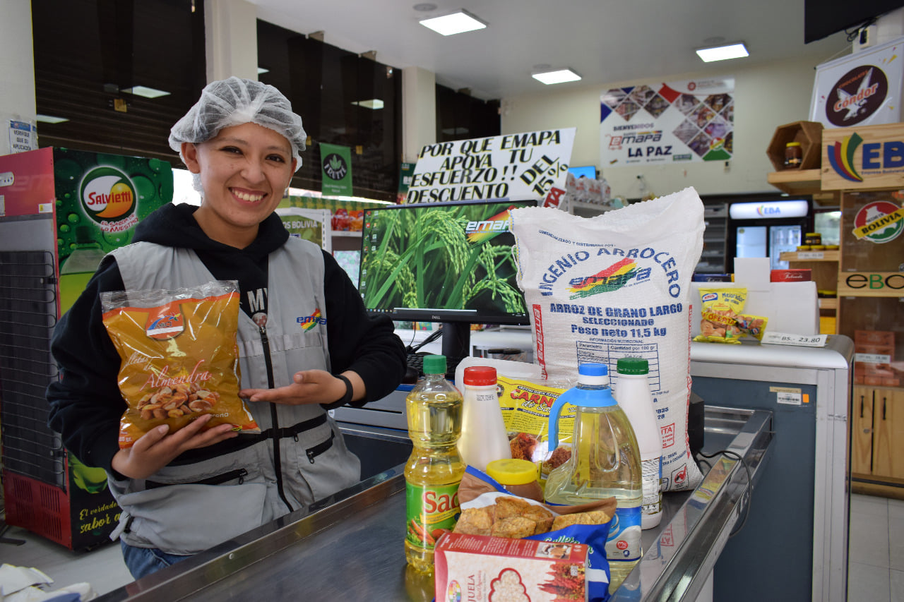 Emapa garantiza alimentos a precios estables y harina subvencionada para pan de batalla