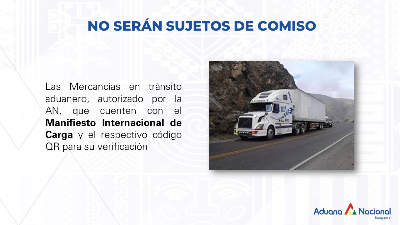 Comerciantes, importadores y transportistas deben portar documentación para traslado de mercancía y evitar comiso 