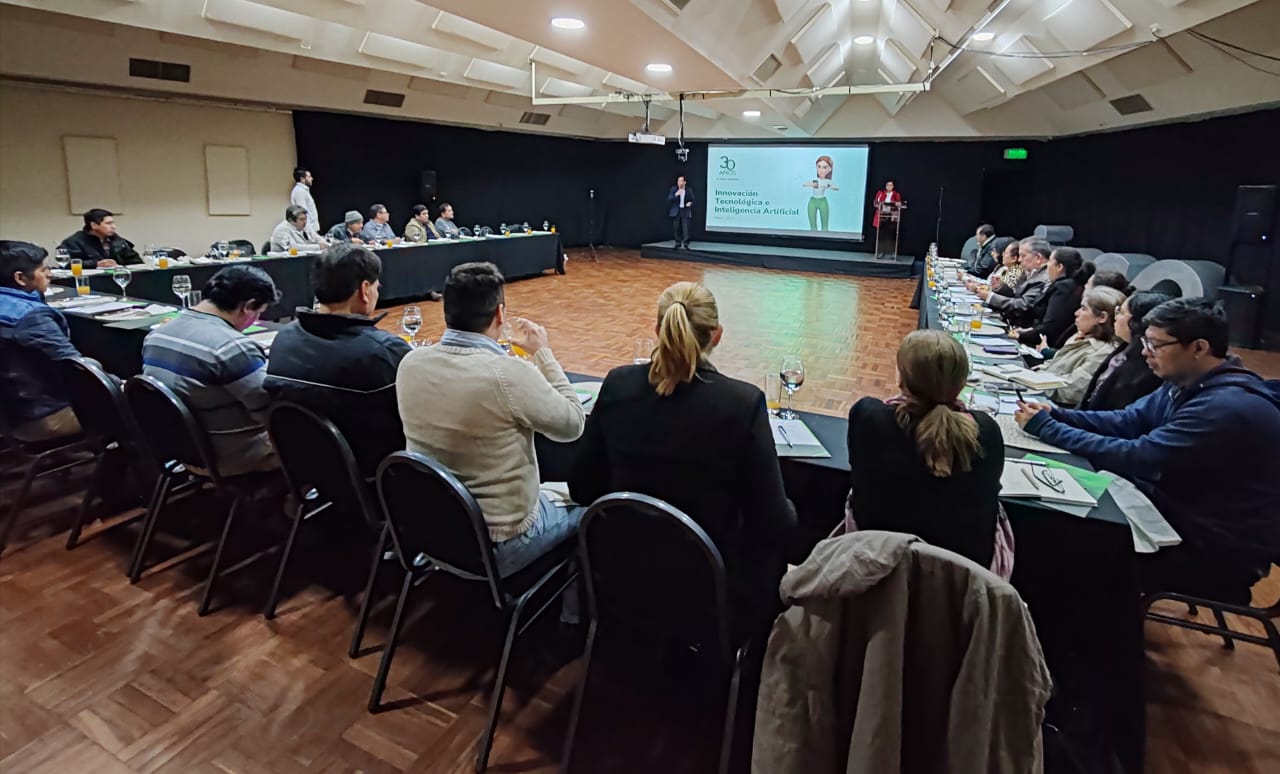El taller de periodistas realizado en Santa Cruz. Foto: Banco Ganadero.