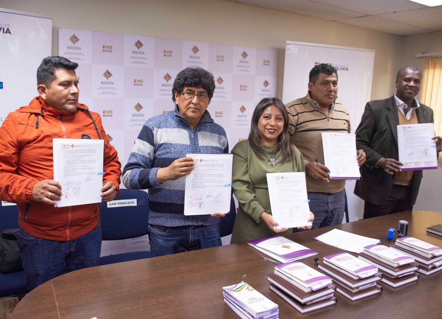 Articulan la “Red Local Yungas” para reforzar la lucha contra la violencia en el norte de La Paz