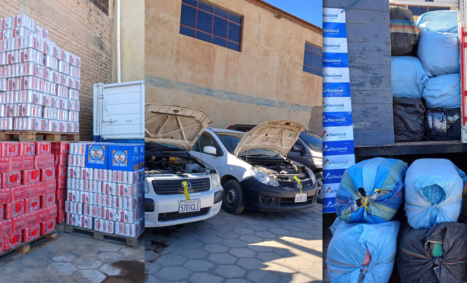 Aduana comisa vehículos, bebidas alcohólicas y ropa usada valuadas en Bs 695.280 en Potosí