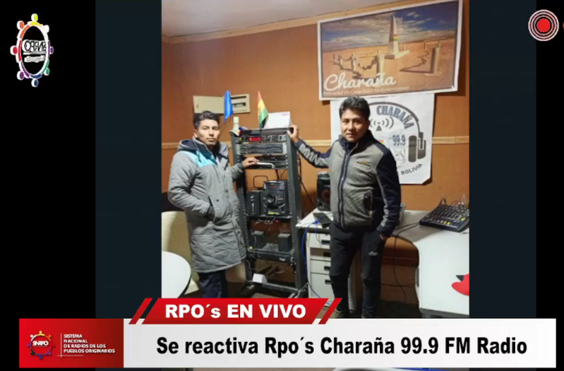 Reactivan radio RPOs en la región fronteriza de Charaña 