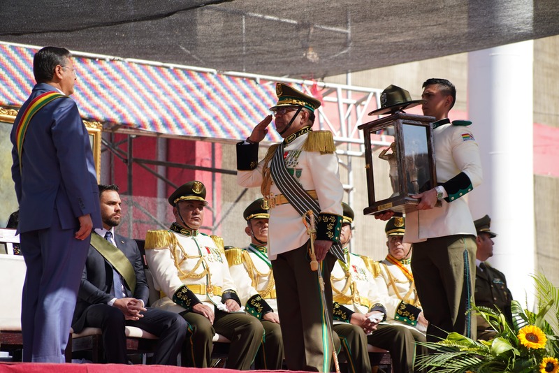 Presidente conmemora el 198 aniversario de la Policía y destaca que la institución se encuentra en “proceso integral de transformación”