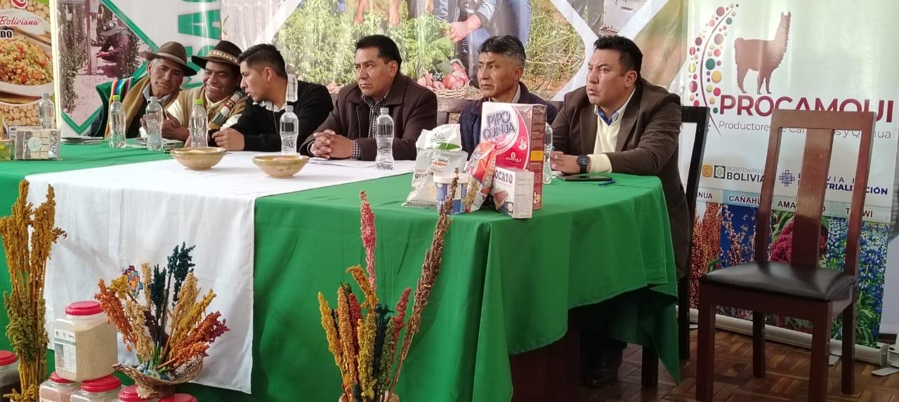 Gastronomía, repostería y productos industrializados se expondrán el Día del Consumo de Quinua el 6 y 7 de julio en Oruro