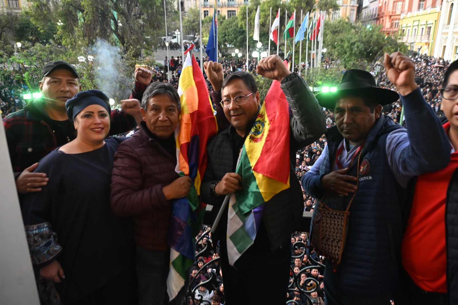 Presidente agradece al pueblo boliviano y a la comunidad internacional que se pronunció en contra del golpe de Estado