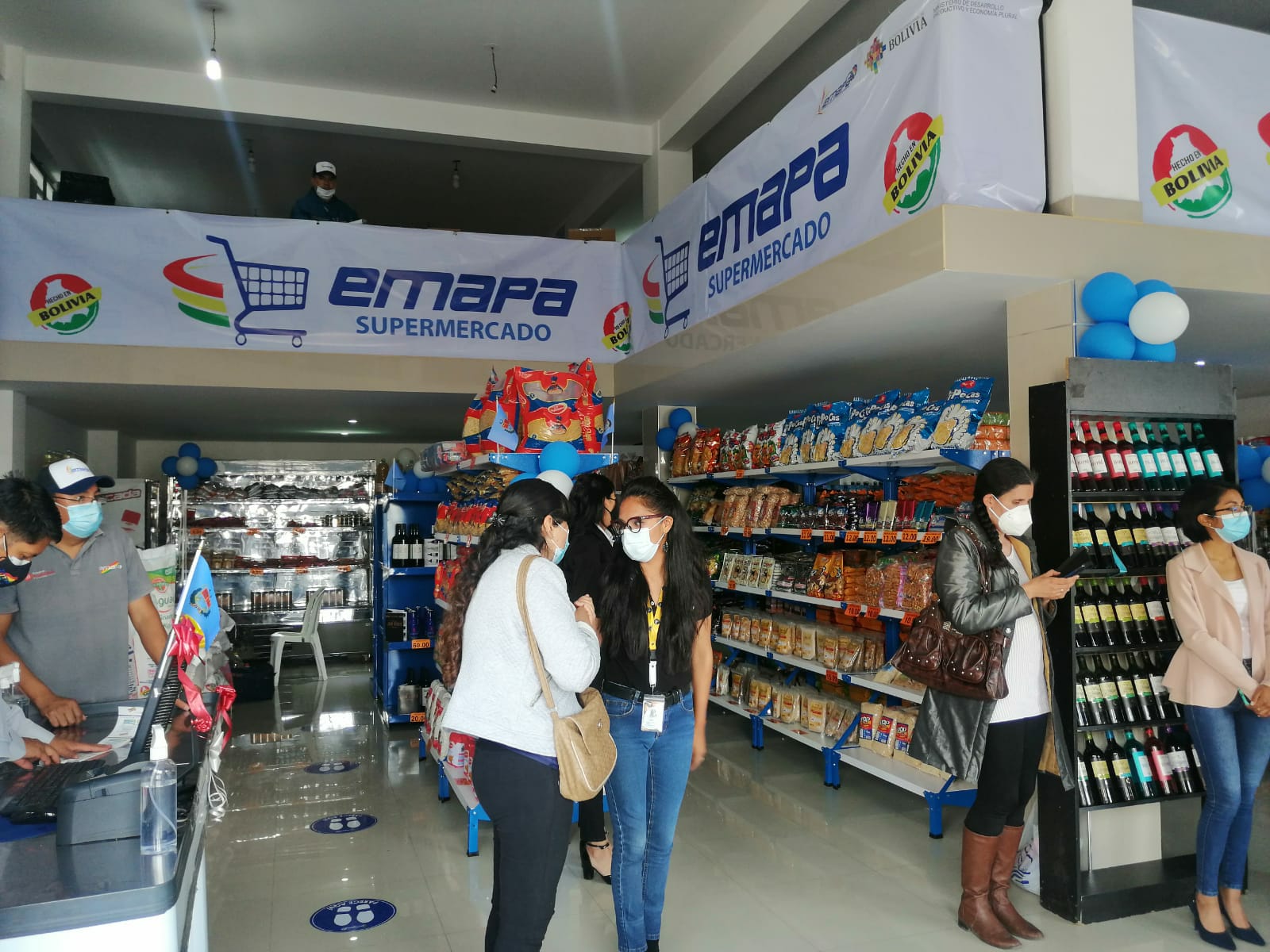 Golpe fallido provocó sobredemanda de alimentos en tiendas y supermercados de Emapa