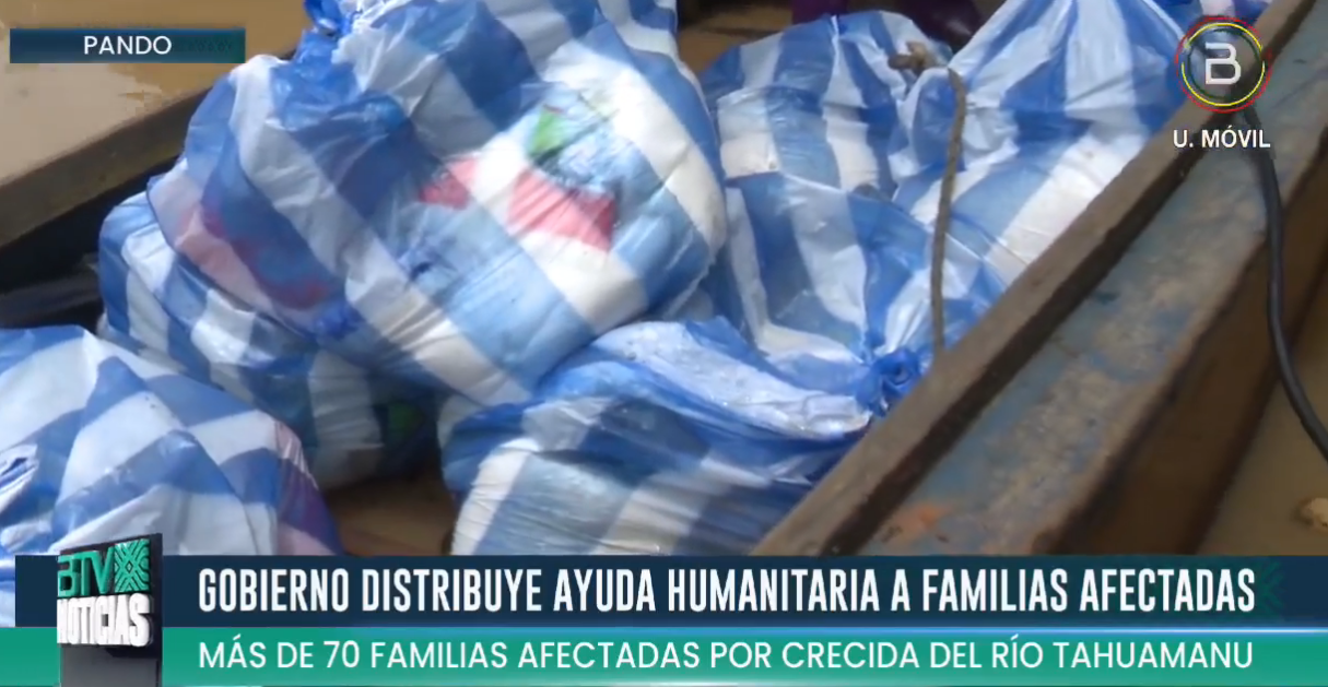 Defensa y Salud asisten a 70 familias afectadas por el desborde del río Tahuamanu