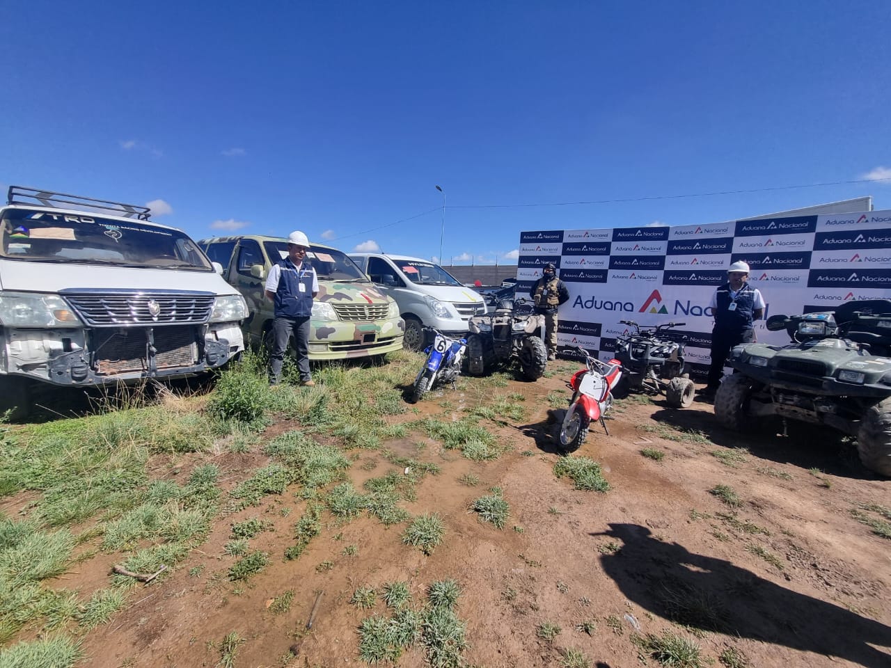 Aduana comisa en Oruro 37 motorizados ilegales por un valor de Bs 3,1 millones 