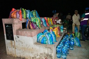 Desborde del río Pilcomayo en la región el chaco afecta a dos comunidades, Gobierno regional lleva ayuda