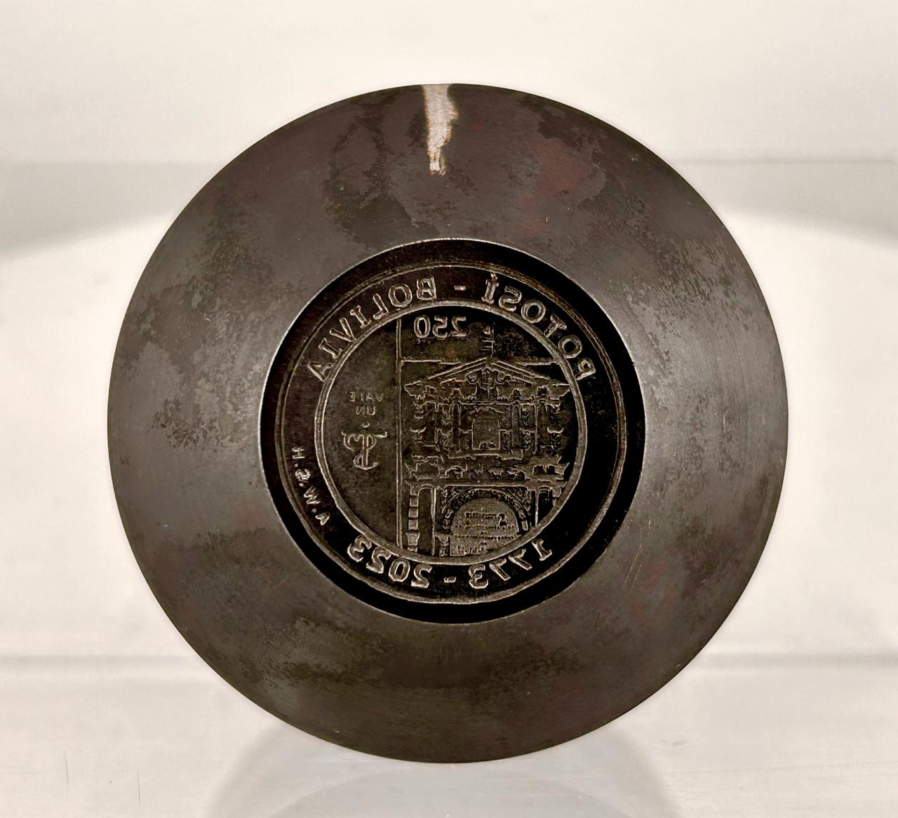 Autoridades de Potosí aprueban diseño de moneda por los 250 años de la Casa Nacional de Moneda