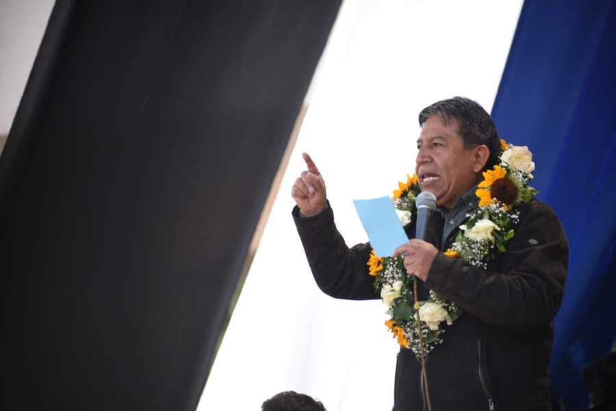 Choquehuanca afirma que el Instrumento Político nació para luchar contra la “dedocracia” y “partidocracia” 