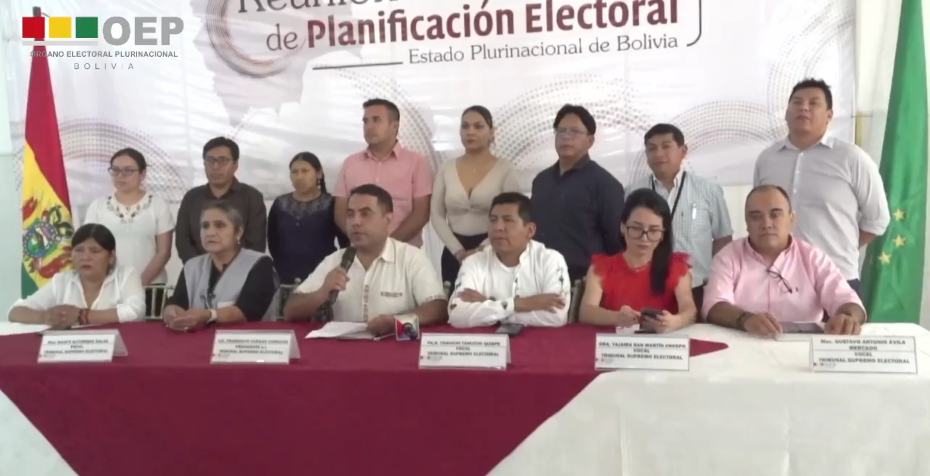 OEP demanda respeto a la independencia de poderes y aboga por la continuidad del proceso de preselección judicial