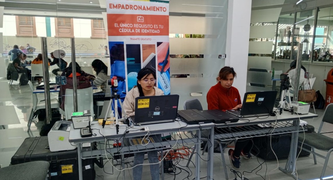 Serecí de La Paz prevé sumar a más de 4.000 jóvenes al padrón electoral