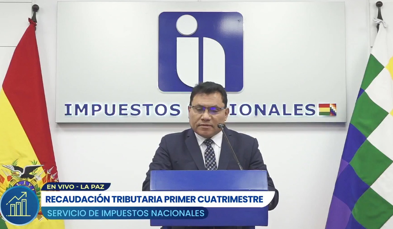 Recaudación del Mercado Interno crece en 12,5% en el primer cuatrimestre y llega a Bs 13.031 millones