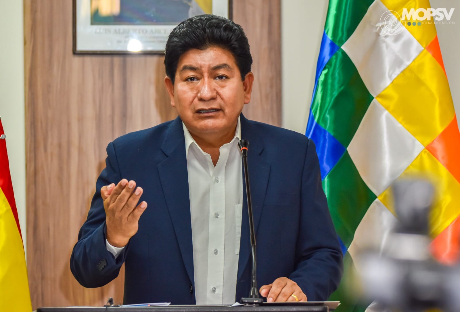 Gobierno denuncia que opositores y afines a Evo buscan un golpe de Estado con mentiras sobre el Decreto 5143