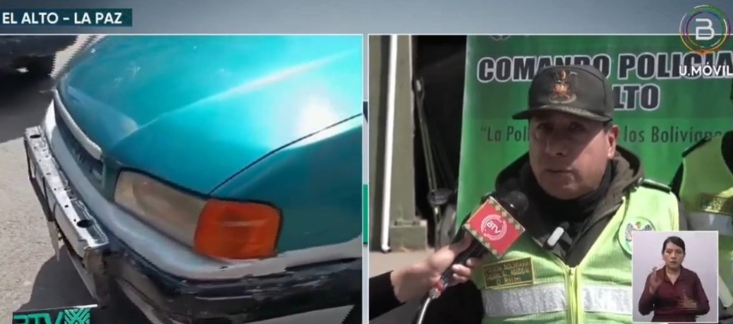Policía identifica y retiene 35 vehículos indocumentados o con placas artesanales en El Alto