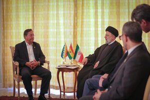 Arce lamenta muerte del presidente Raisi y recuerda su predisposición de cooperar con Bolivia