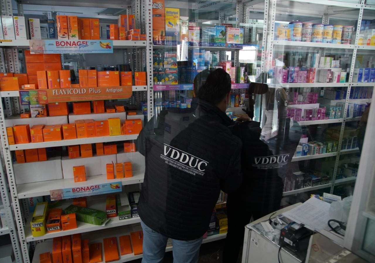 Defensa del Consumidor anuncia operativos en farmacias para controlar y evitar incremento de precios